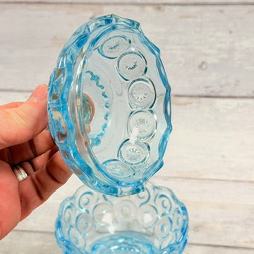 Underside of removable Moon and Star candy dish lid