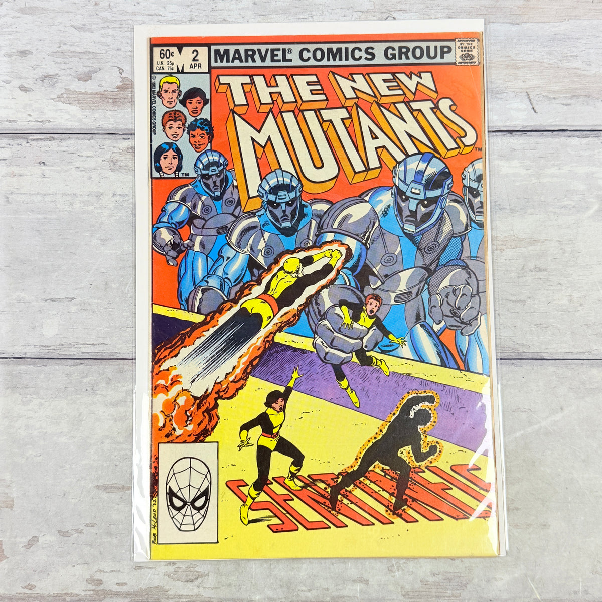 New Mutants #2 (1983) Marvel Direct Edition — full front cover
