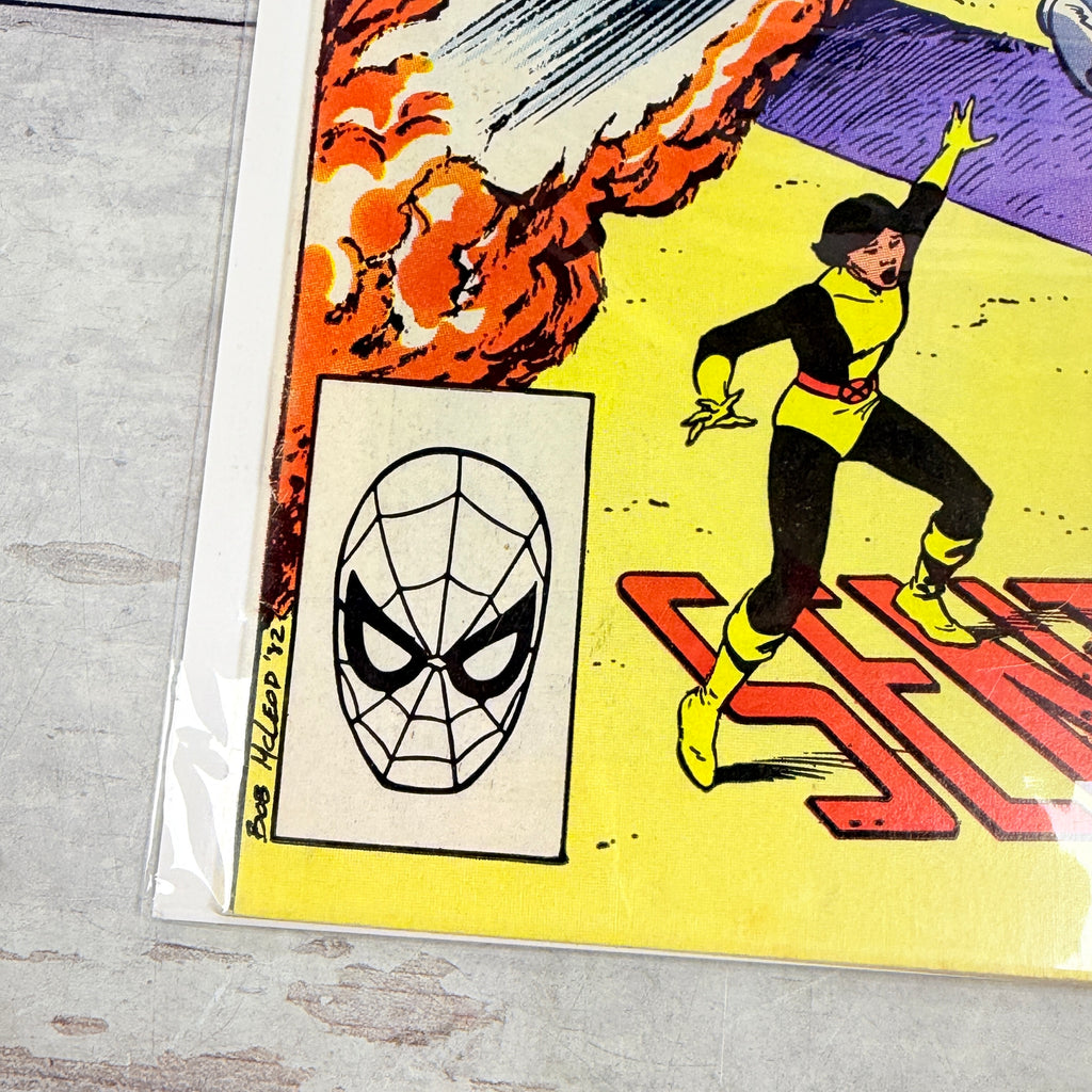 New Mutants #2 (1983) Marvel Direct Edition — lower-left detail
