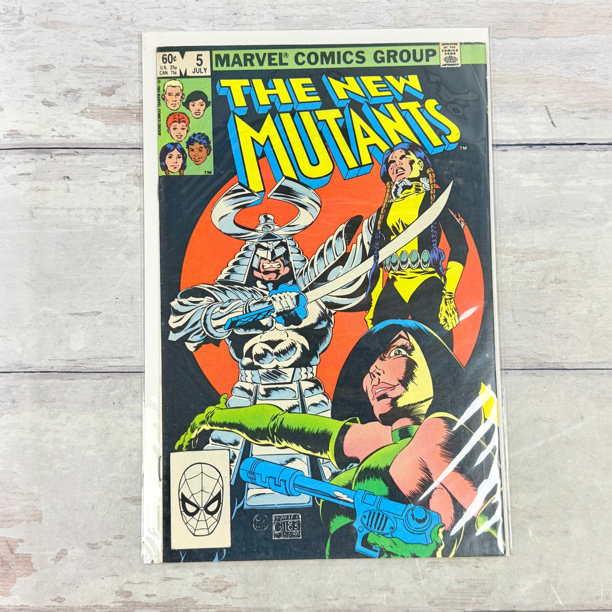 New Mutants #5 (1983) Marvel Direct Edition — full front cover