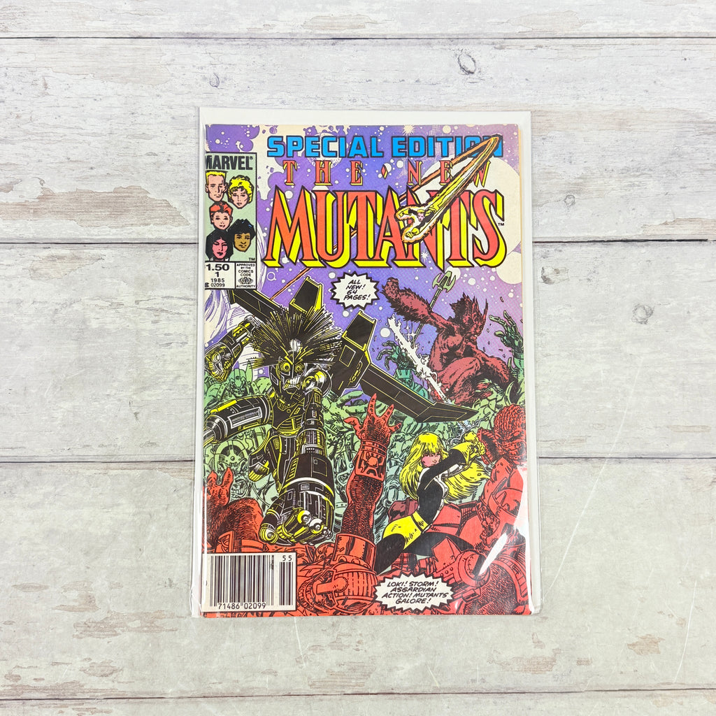 New Mutants Special Edition #1 (1985) Marvel Comics, full front cover