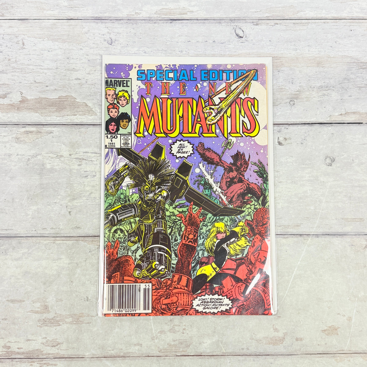 New Mutants Special Edition #1 (1985) Marvel Comics, full front cover