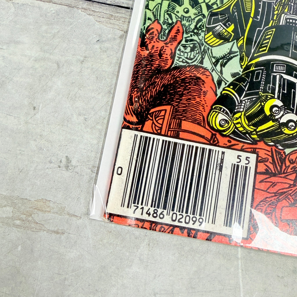 New Mutants Special Edition #1 (1985) Marvel Comics, lower-left cover detail
