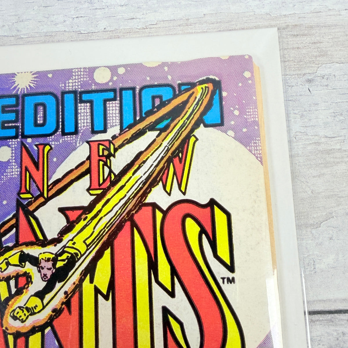 New Mutants Special Edition #1 (1985) Marvel Comics, upper-right cover detail