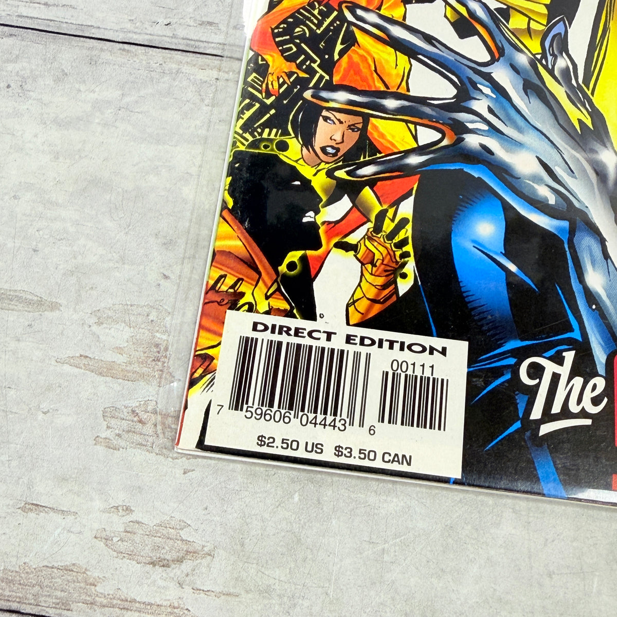 New Mutants: Truth or Death #1 (1997) Marvel Direct Edition — lower-left detail