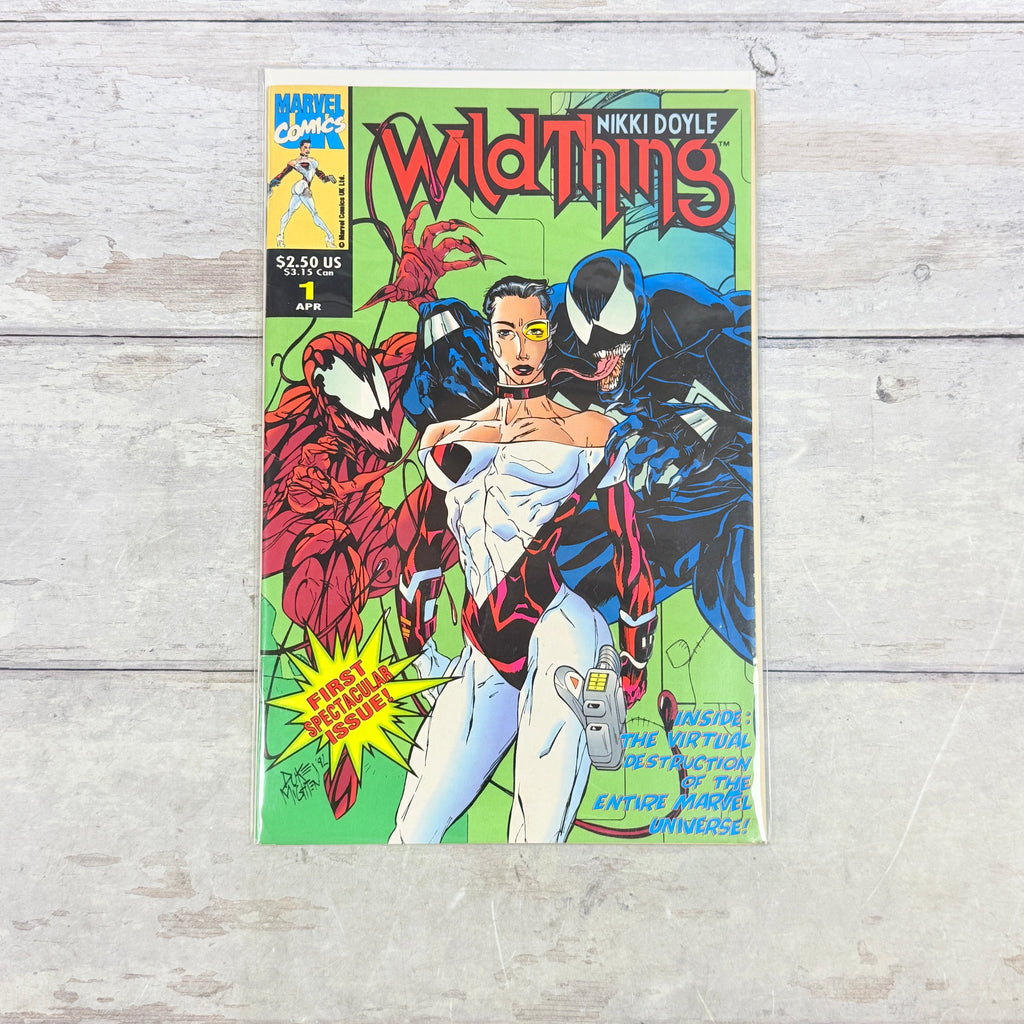 Nikki Doyle: Wildthing #1 (1993) Marvel Comics, full front cover