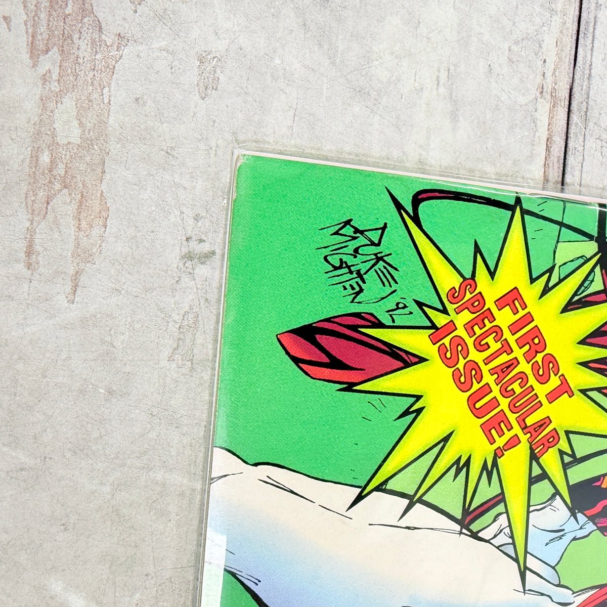 Nikki Doyle: Wildthing #1 (1993) Marvel Comics, lower-left cover detail