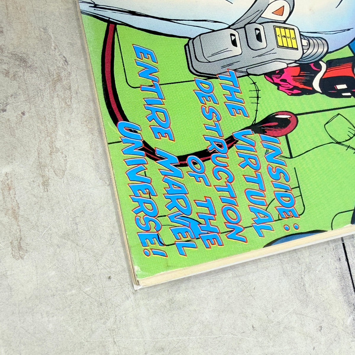Nikki Doyle: Wildthing #1 (1993) Marvel Comics, lower-right cover detail