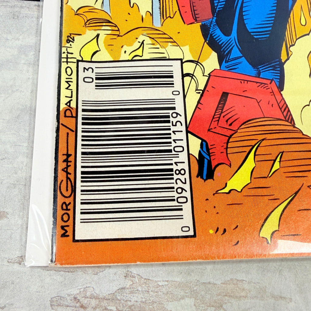 Punisher 2099 #2 (1993) Marvel Newsstand Edition — lower-left detail