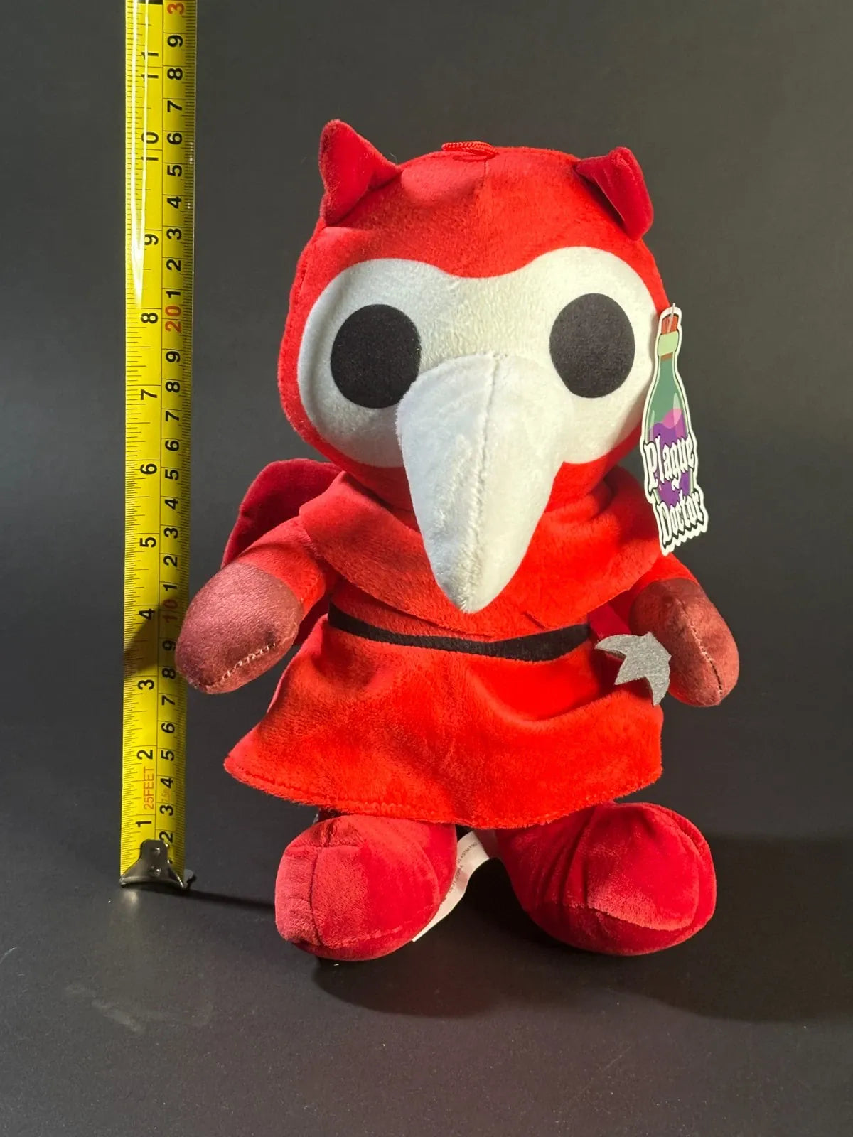 Red Devil Plague Doctor Plush Good Stuff Basic Fun Stuffed Gothic Halloween