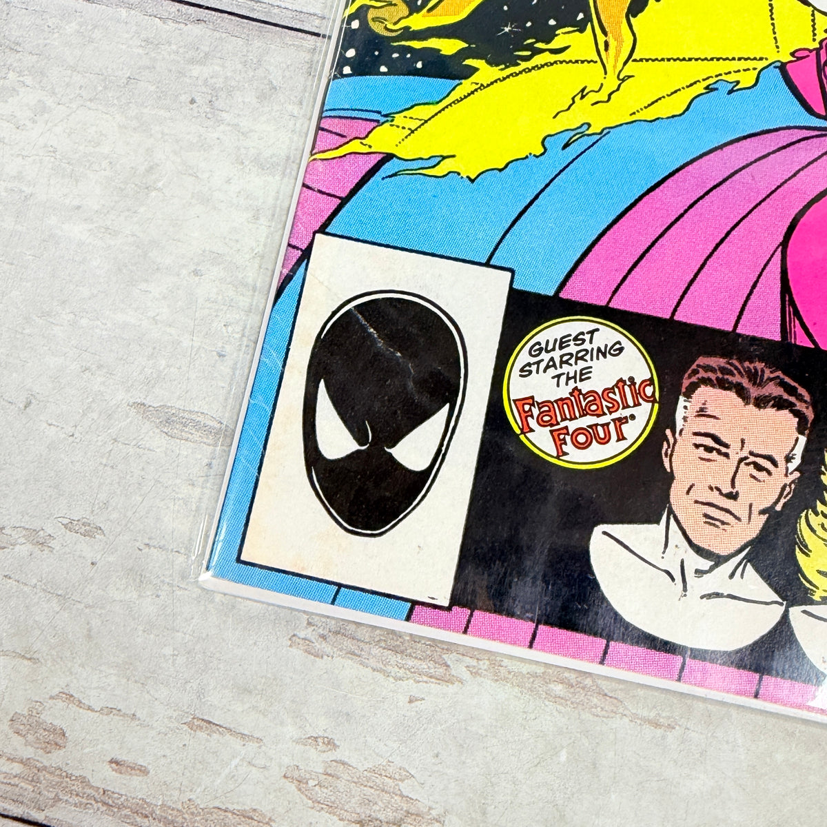 Silver Surfer #1 (1987) Marvel Comics, lower-left cover detail