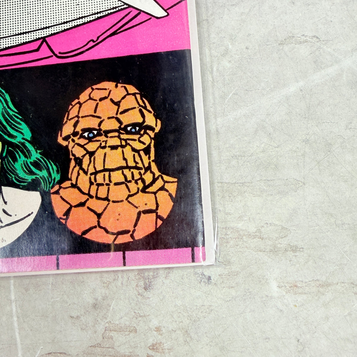 Silver Surfer #1 (1987) Marvel Comics, lower-right cover detail