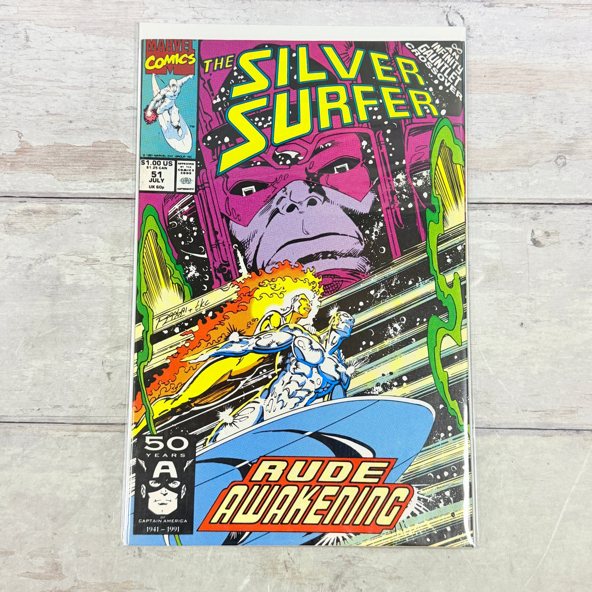 Silver Surfer #51 (1991) Marvel Comics, full front cover