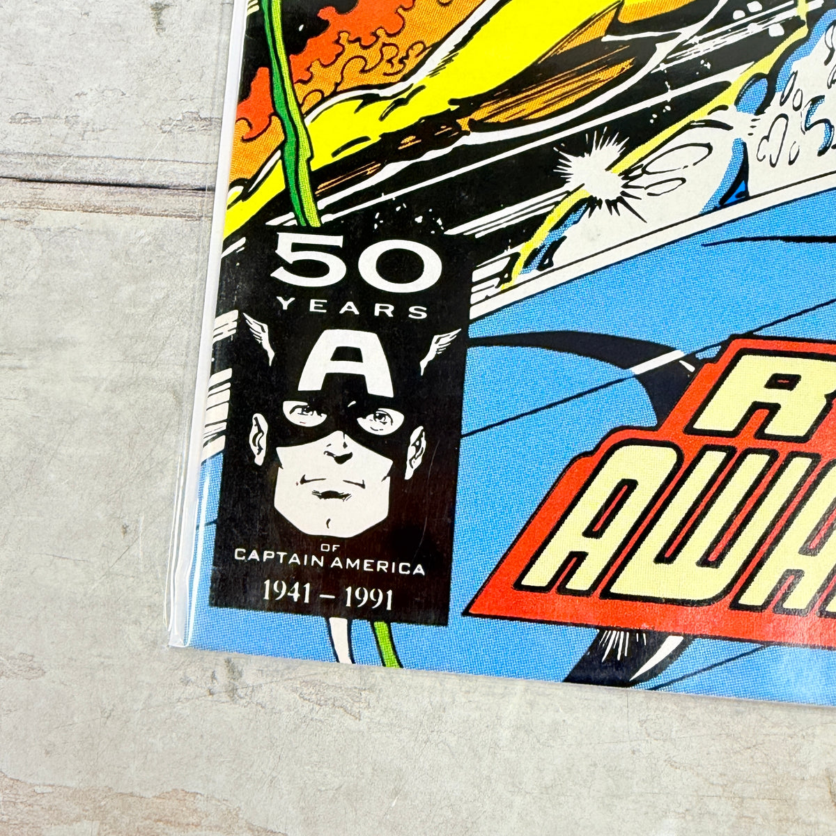 Silver Surfer #51 (1991) Marvel Comics, lower-left cover detail