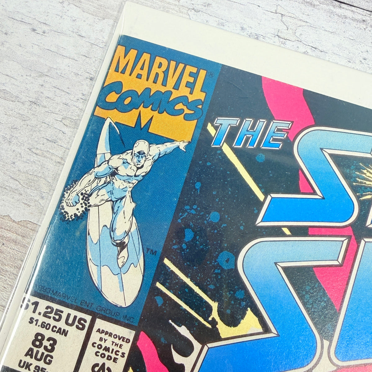 Silver Surfer #83 (1993) Marvel Comics, upper-left cover with issue details