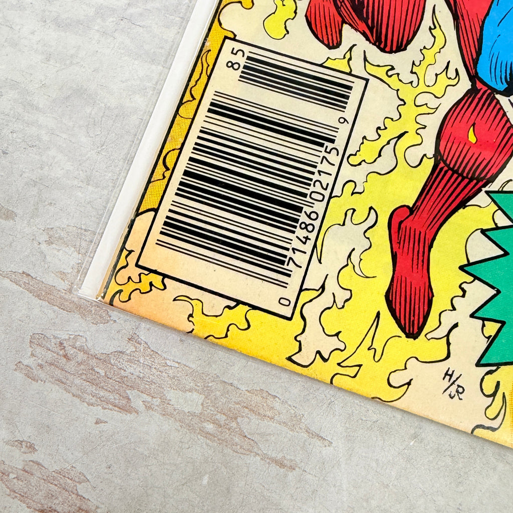 Silver Surfer Annual #1 (1988) Marvel Comics, lower-left cover detail