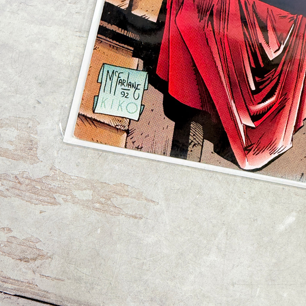 Spawn #5 (1992) Image Comics, lower-left cover detail
