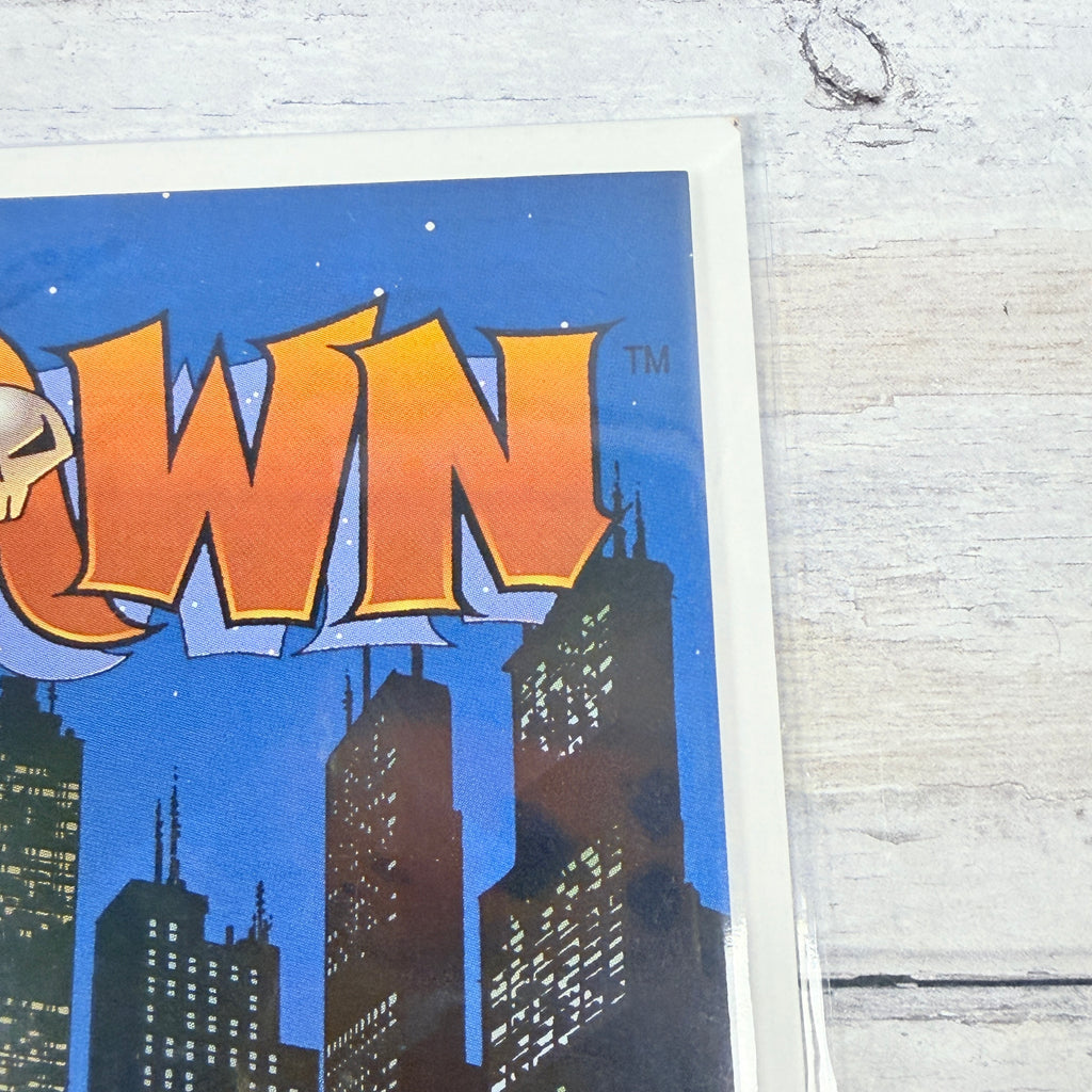 Spawn #5 (1992) Image Comics, upper-right cover detail