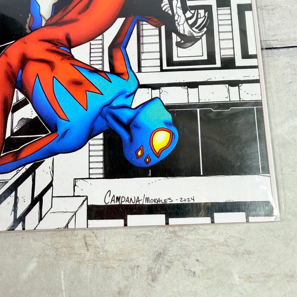 Spider-Boy #1 (2023), Chris Campana Local Comic Shop Day variant: lower-right front detail of the actual pre-owned copy.