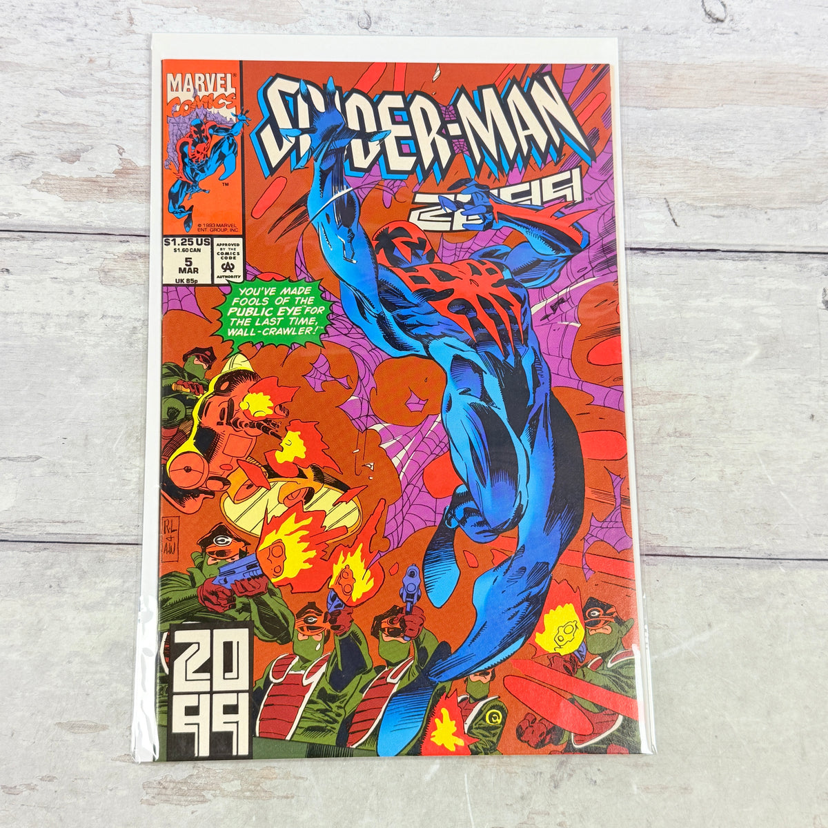 Spider-Man 2099 #5 (1993) Marvel Direct Edition — full front cover