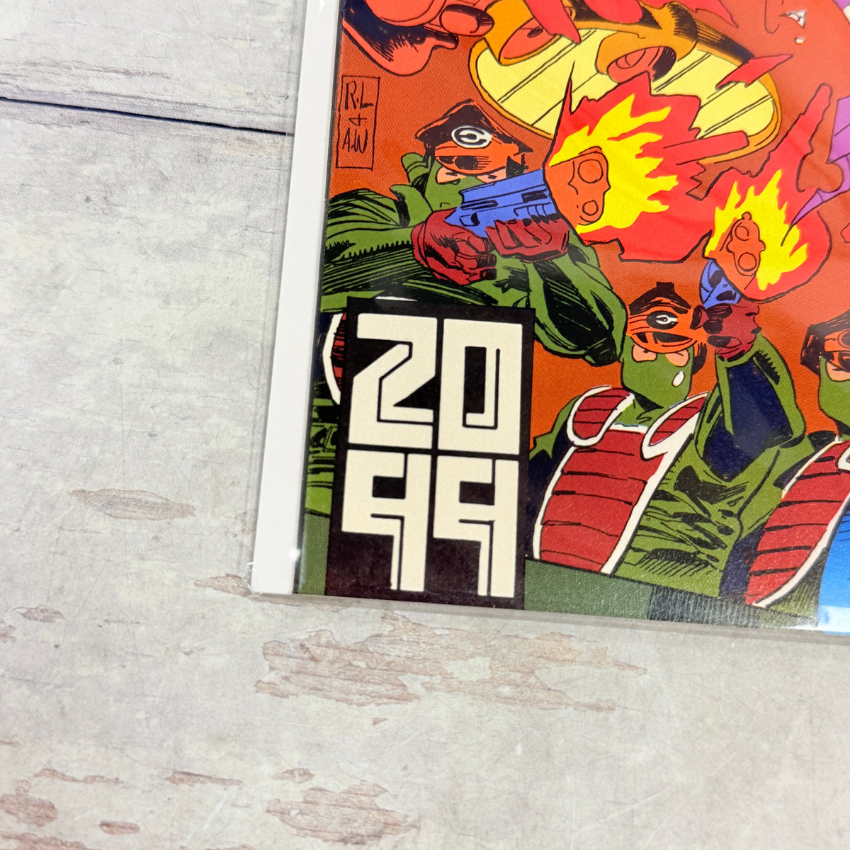 Spider-Man 2099 #5 (1993) Marvel Direct Edition — lower-left detail