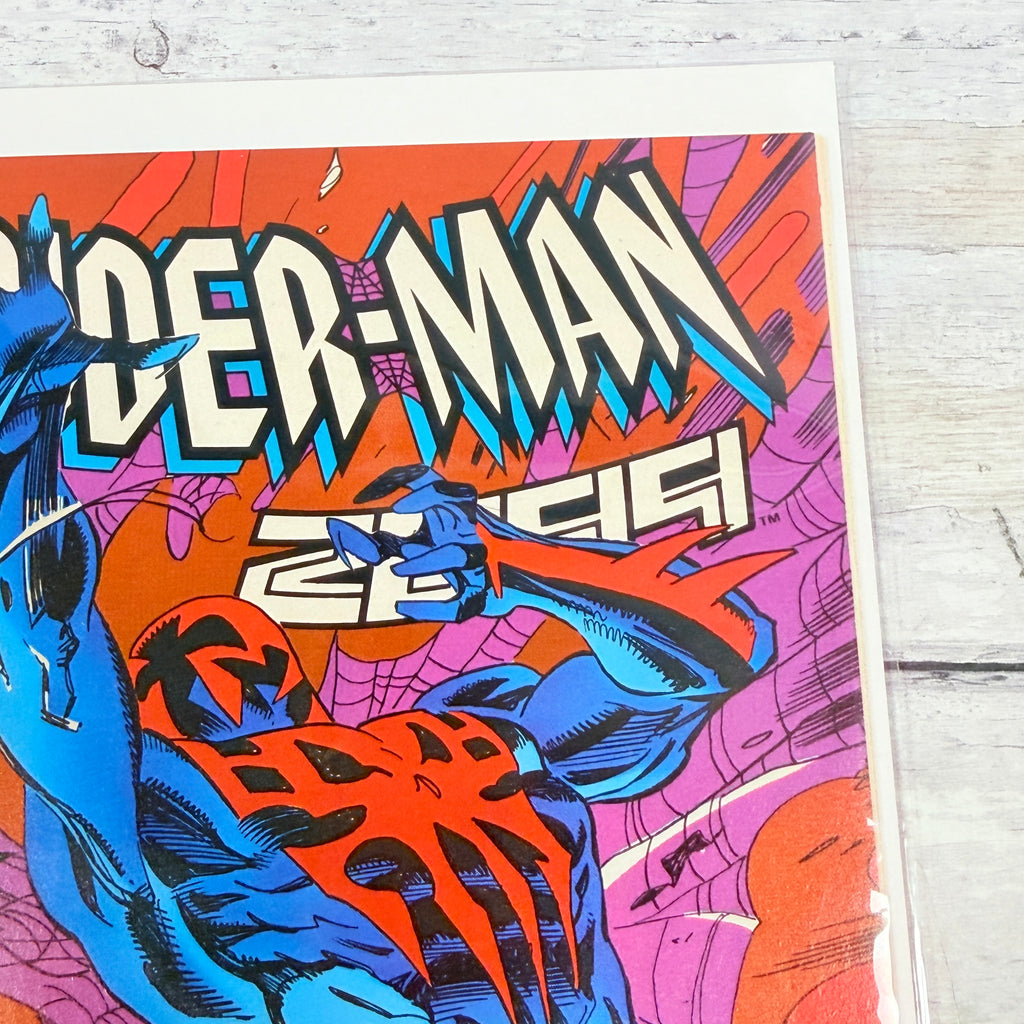 Spider-Man 2099 #5 (1993) Marvel Direct Edition — upper-right detail