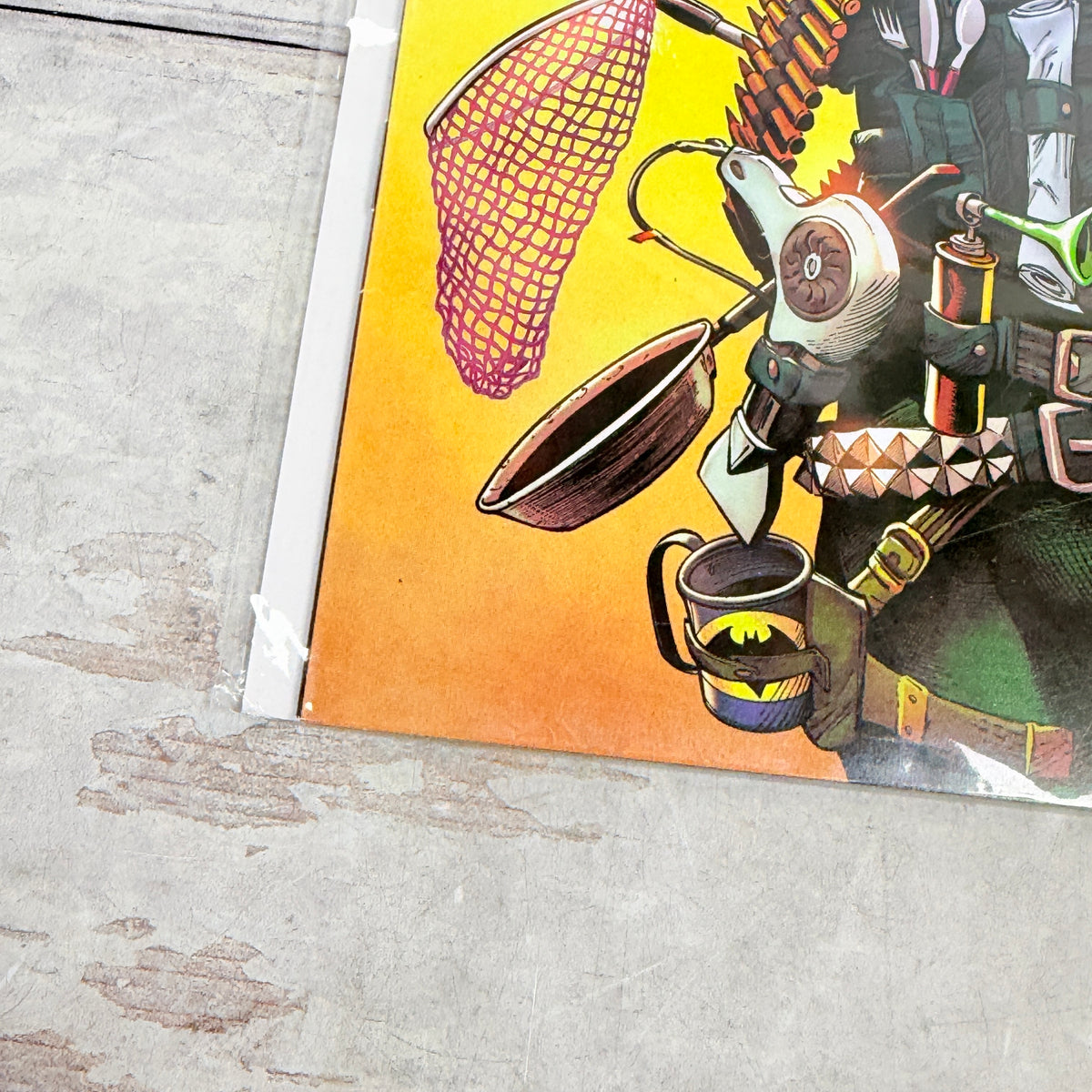 Suicide Squad #7 (2021), Eduardo Pansica and Julio Ferreira regular cover: lower-left front detail of the actual pre-owned copy.