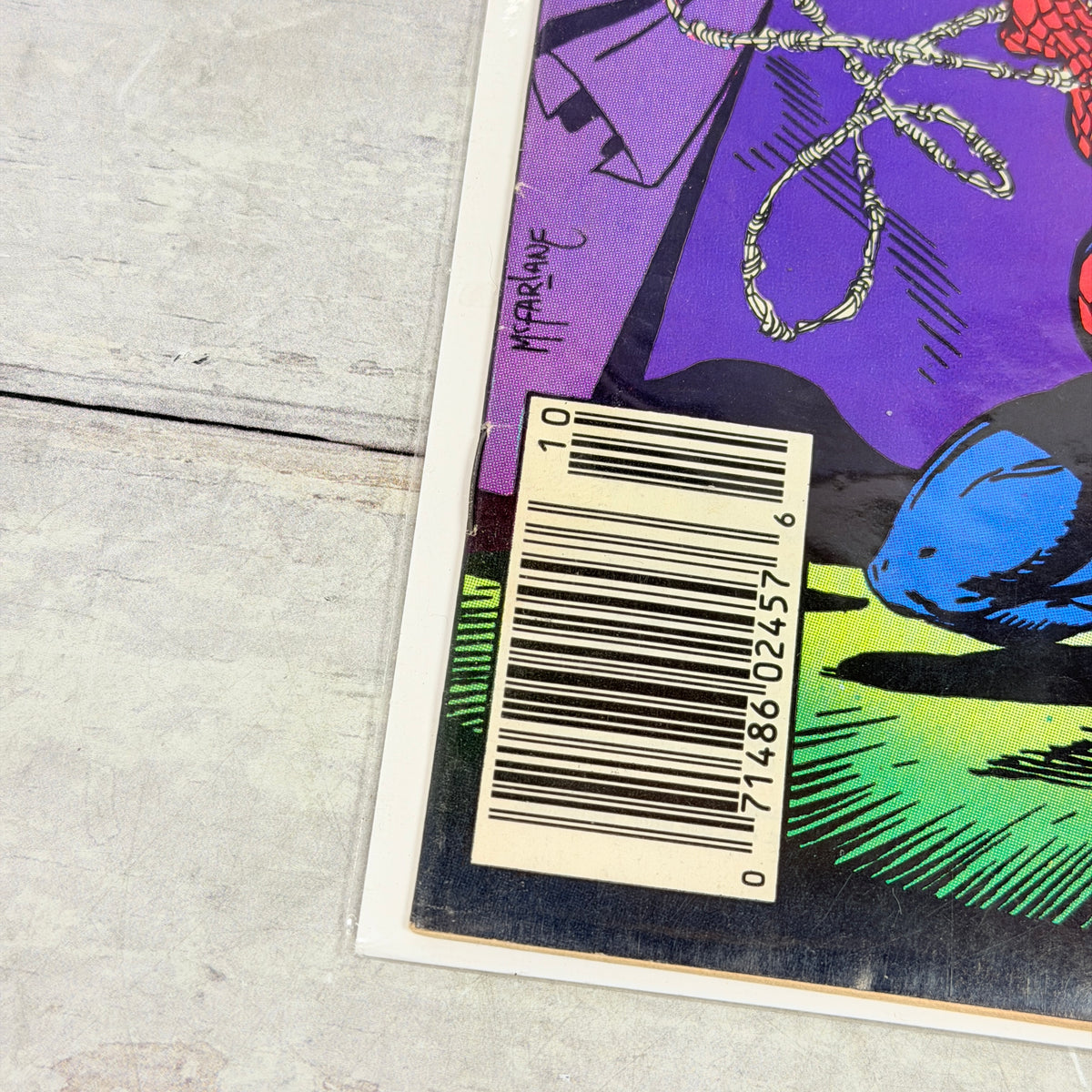 The Amazing Spider-Man #305, front_lower_left_detail