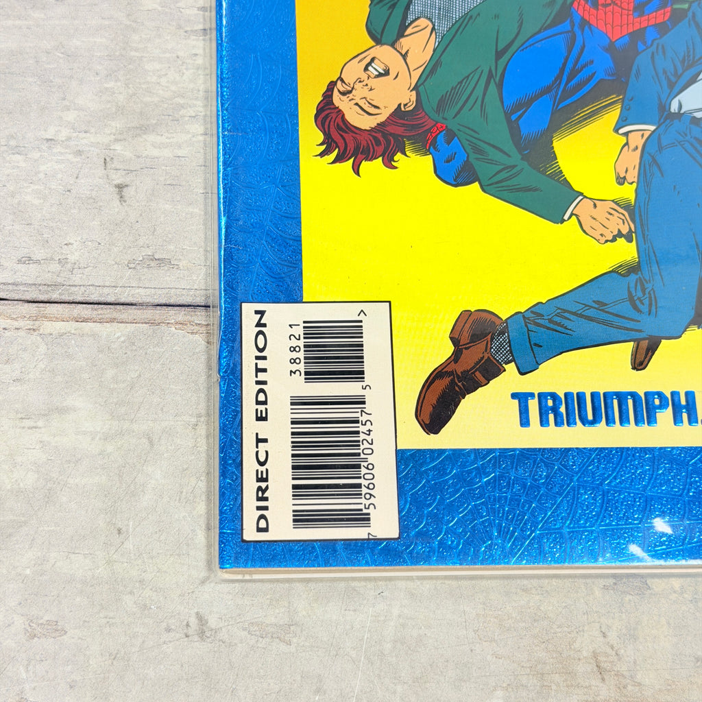 The Amazing Spider-Man #388, Front cover detail