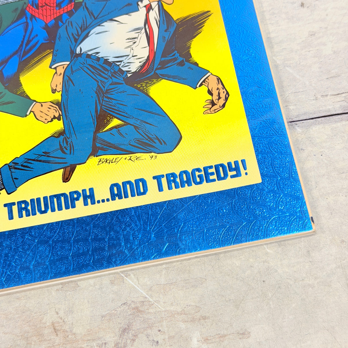 The Amazing Spider-Man #388, Front cover detail