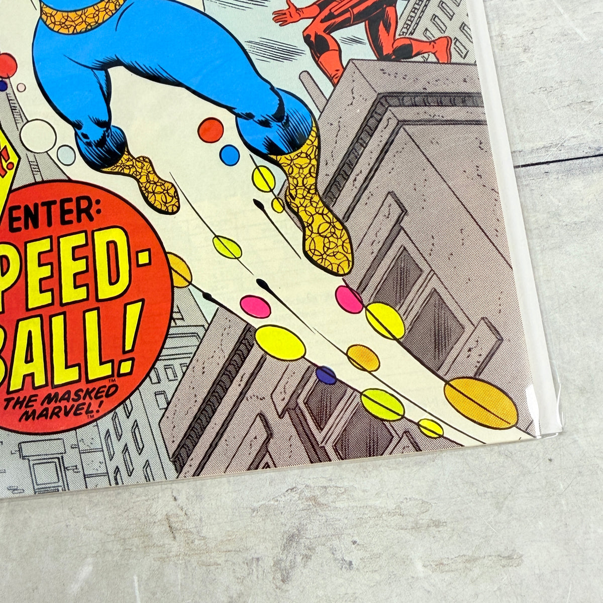 The Amazing Spider-Man Annual #22 (1988) Newsstand: lower-right front corner detail of the actual pre-owned copy.