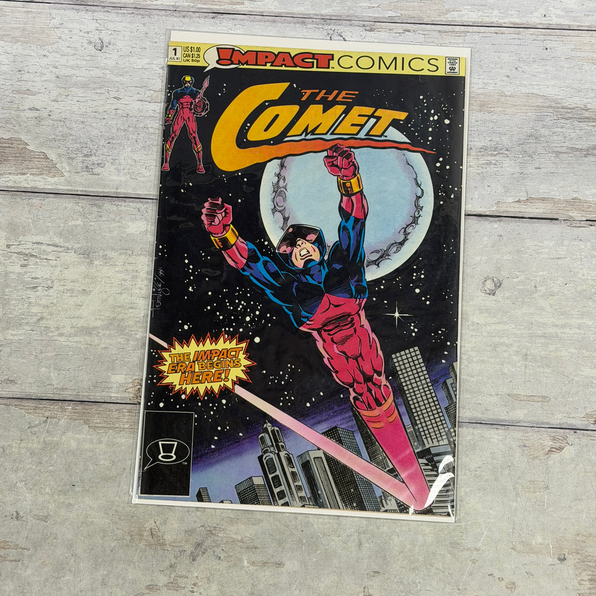 The Comet #1 1991 Impact Comics front cover