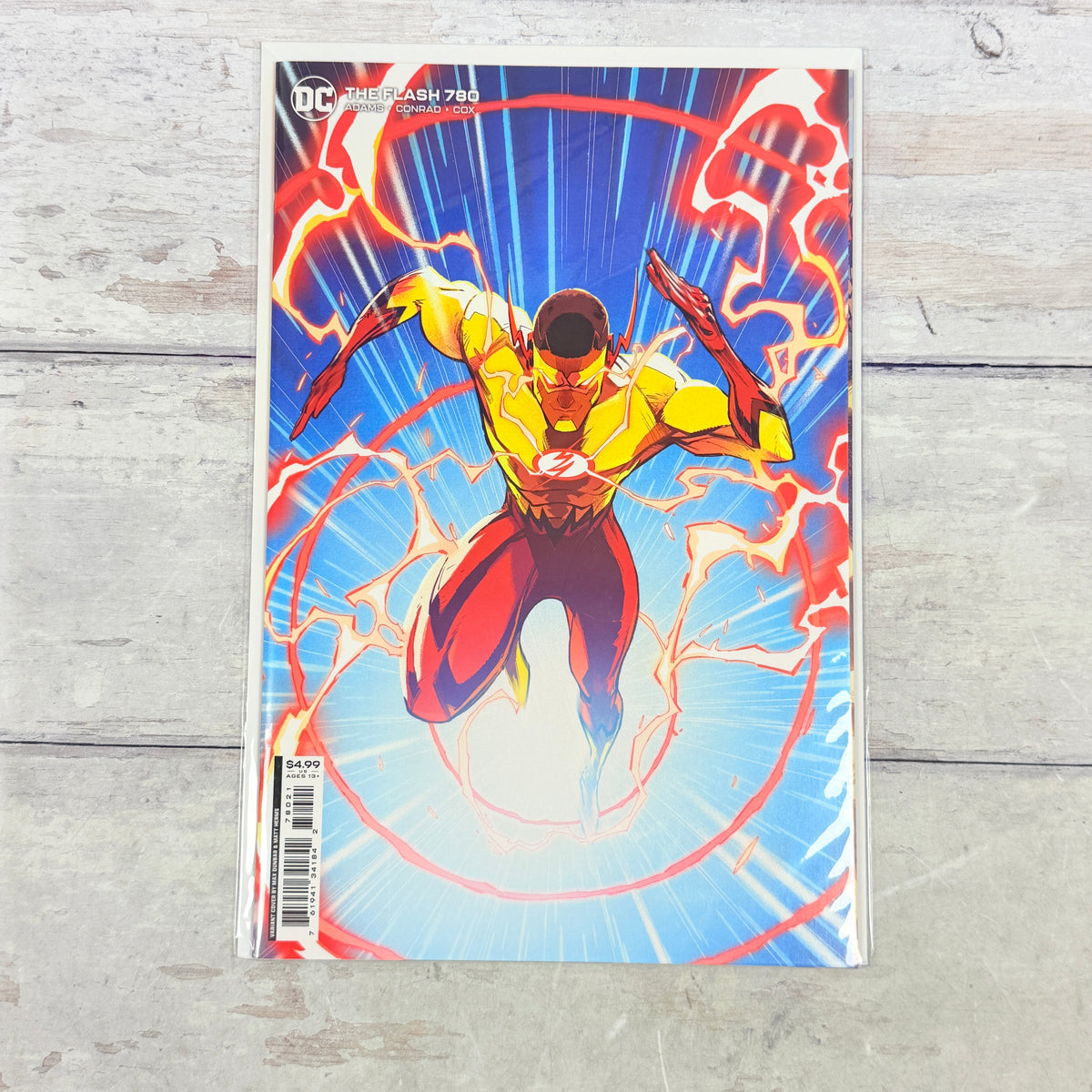 The Flash #780 (2022) DC Comics - Max Dunbar Cardstock Variant, full front cover