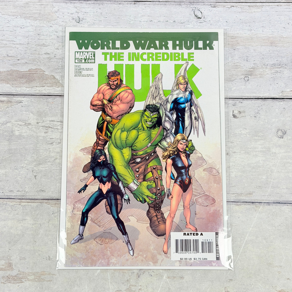 The Incredible Hulk #109, additional full front cover view