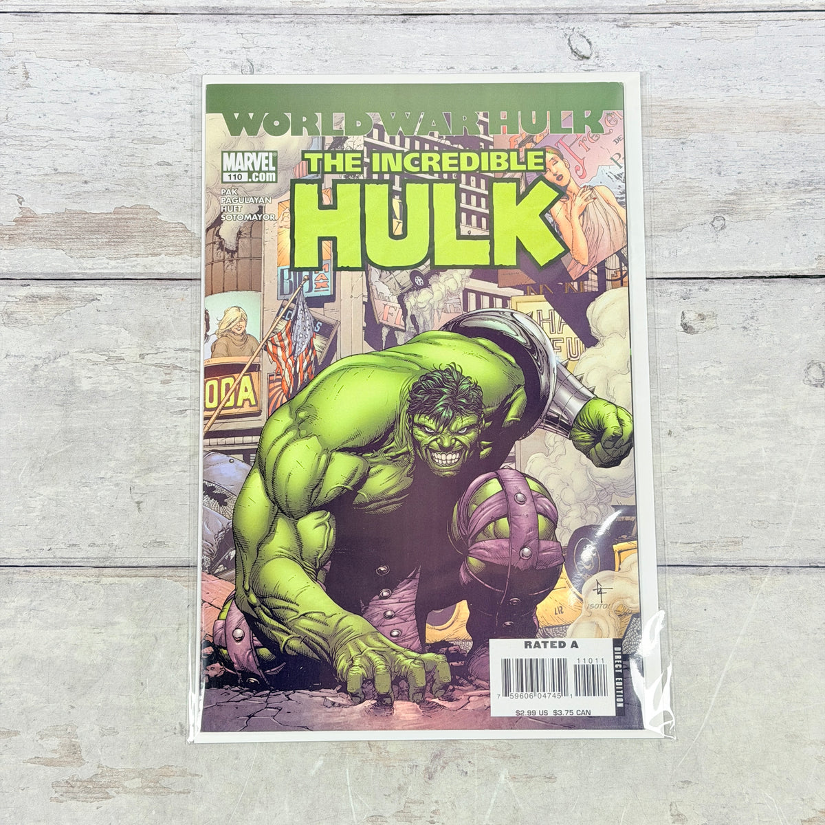 The Incredible Hulk #110, full front cover