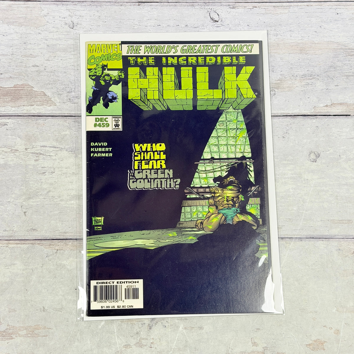 The Incredible Hulk #459, full front cover