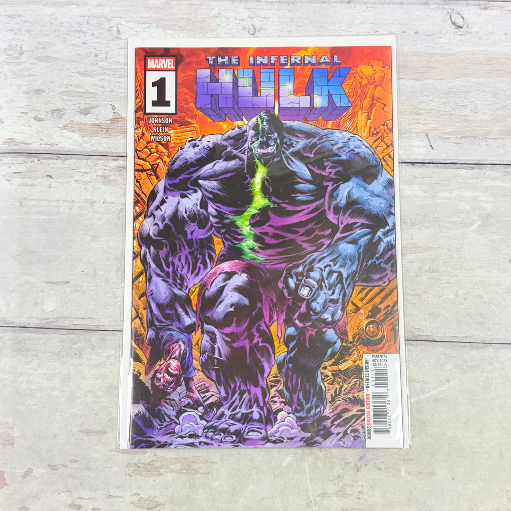 The Infernal Hulk #1 (2025) Marvel Comics, full front cover