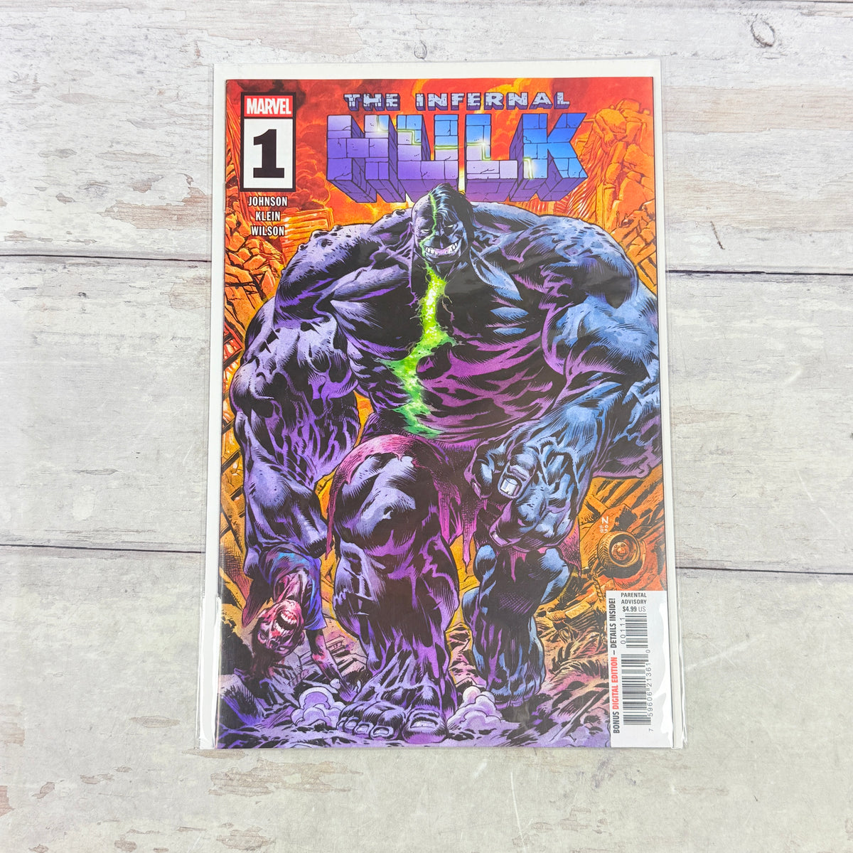 The Infernal Hulk #1 (2025) Marvel Comics, full front cover