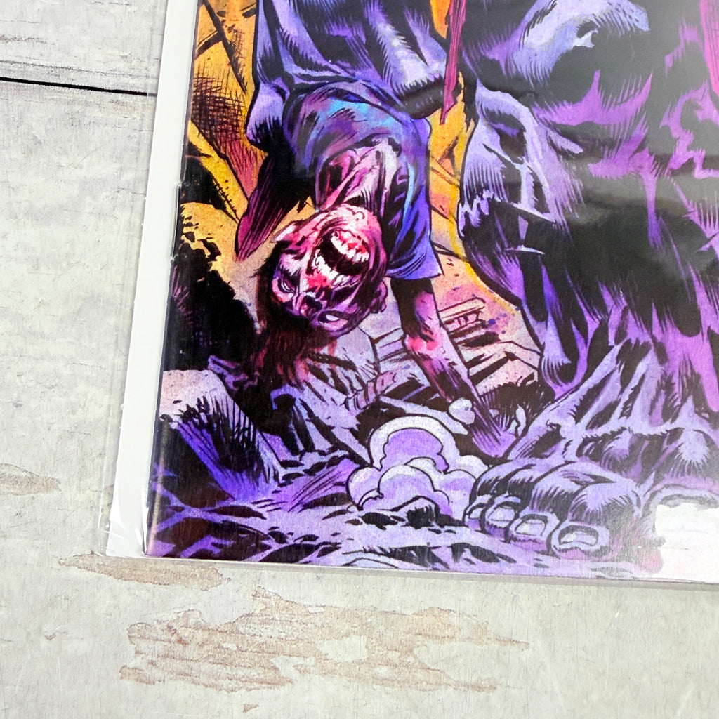 The Infernal Hulk #1 (2025) Marvel Comics, lower-left cover detail