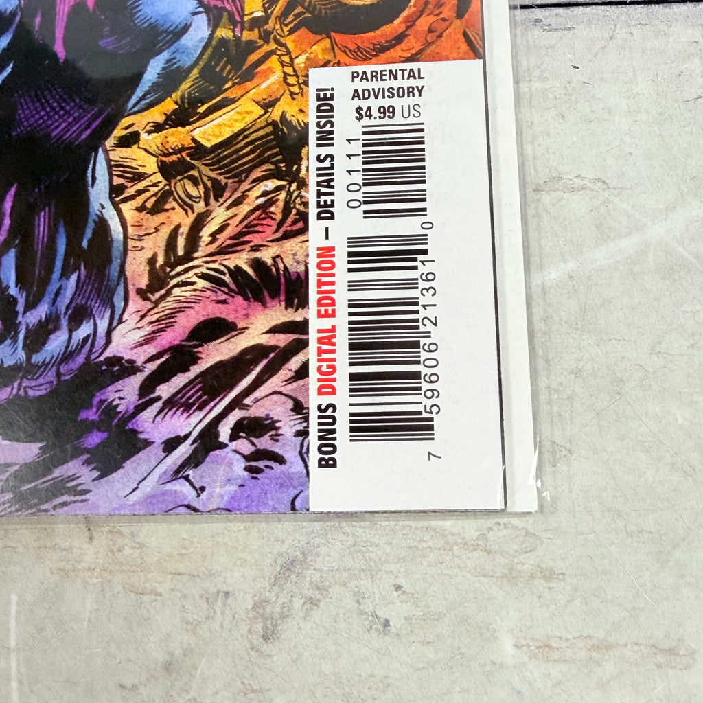 The Infernal Hulk #1 (2025) Marvel Comics, lower-right cover detail