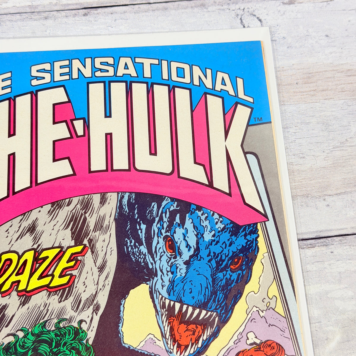 The Sensational She-Hulk #5, Front cover detail
