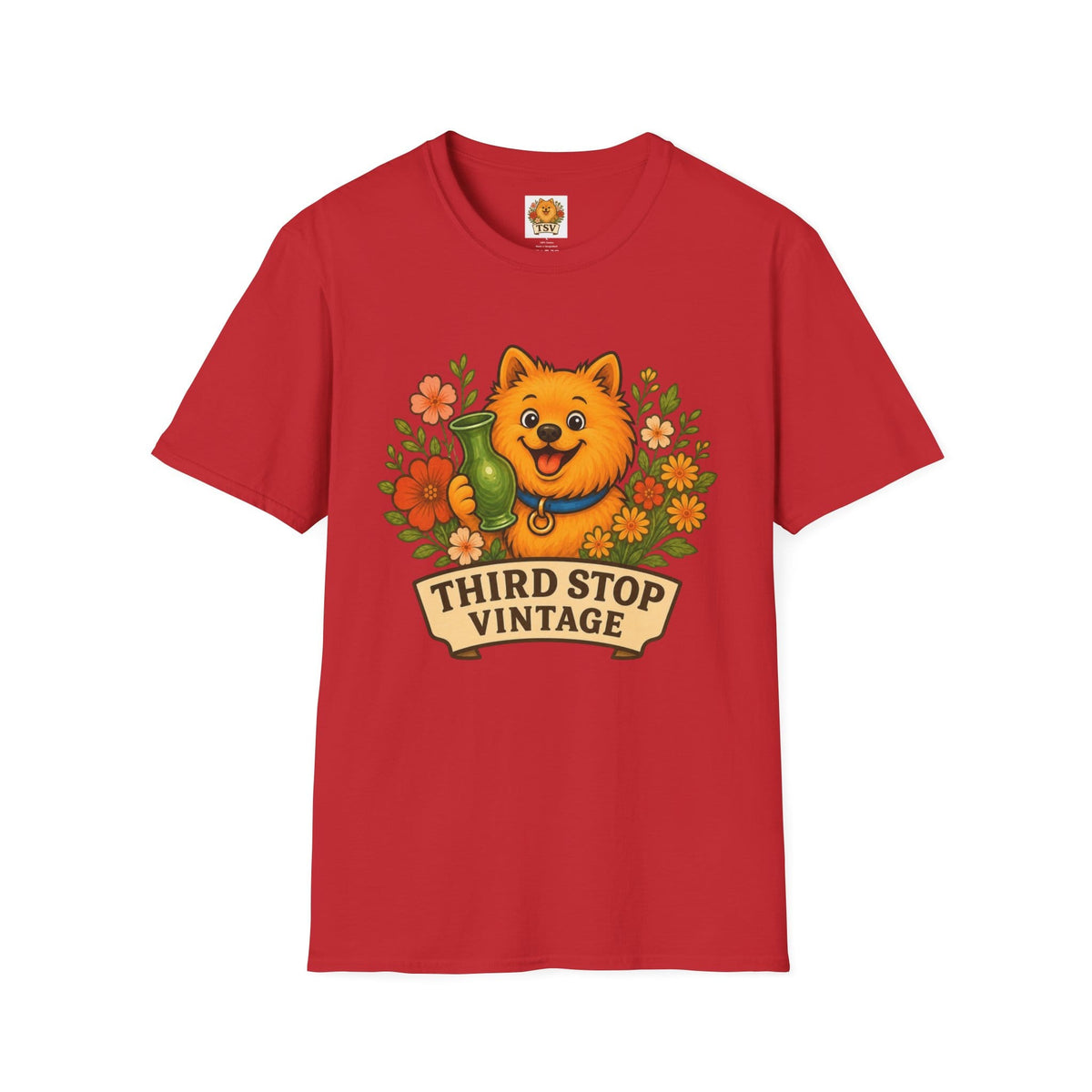 Third Stop Vintage Logo T-Shirt 11259602445325947899