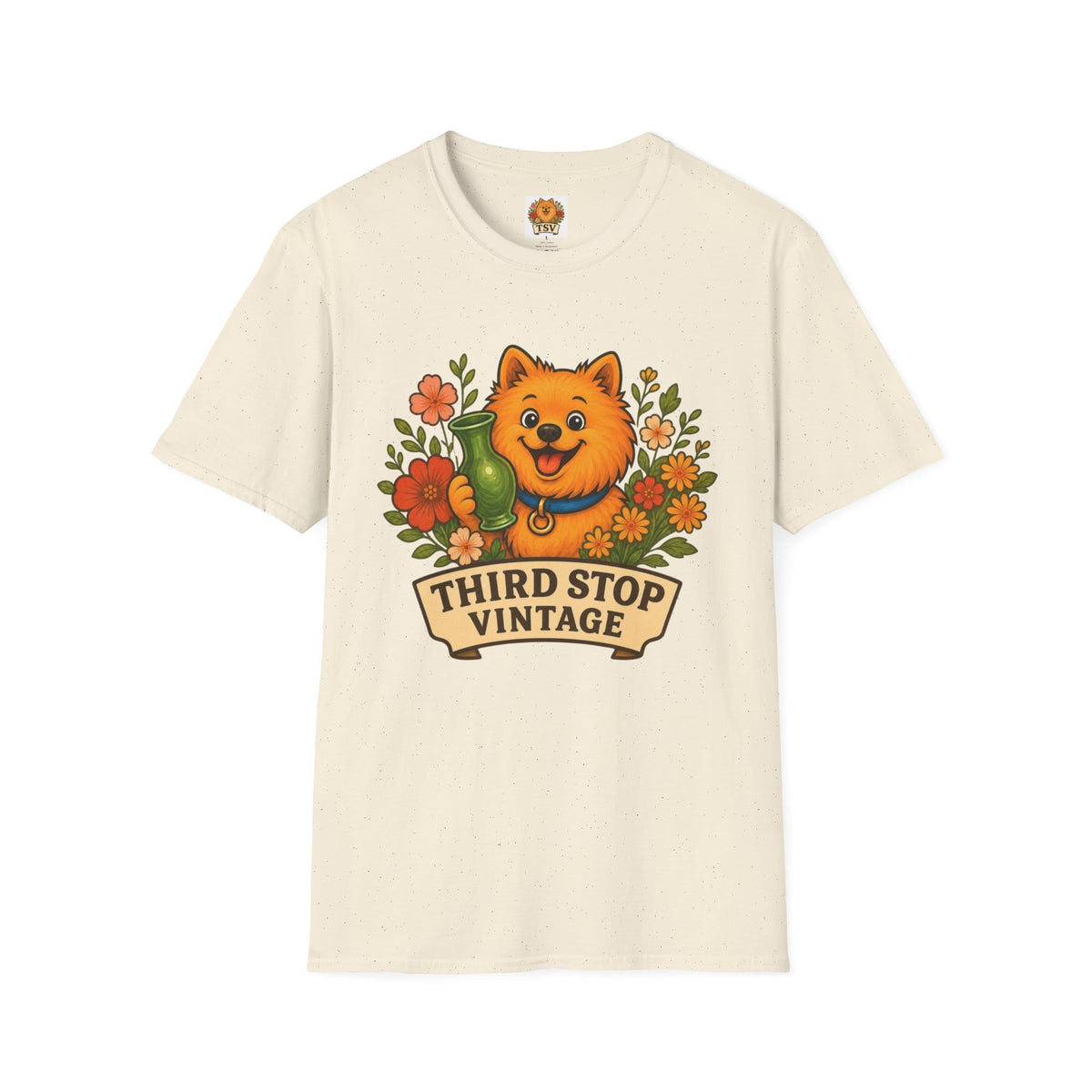 Third Stop Vintage Logo T-Shirt 72894932229639063864
