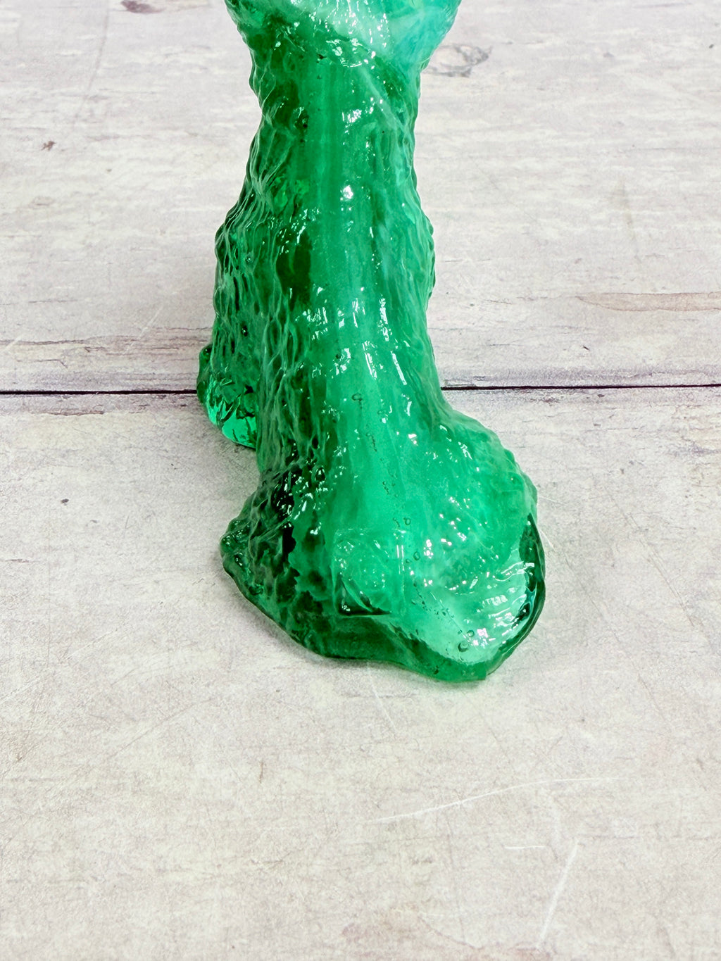 Boyd Glass Duke the Scottie Dog Key Lime Figurine BD12