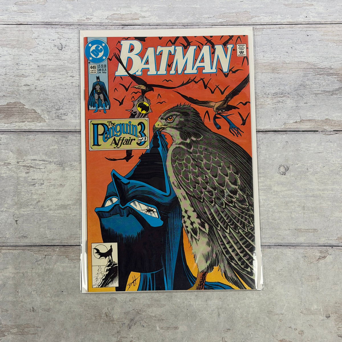Batman #449 1990 DC Comics Penguin Affair Part 3 Norm Breyfogle Cover C-BAT-449
