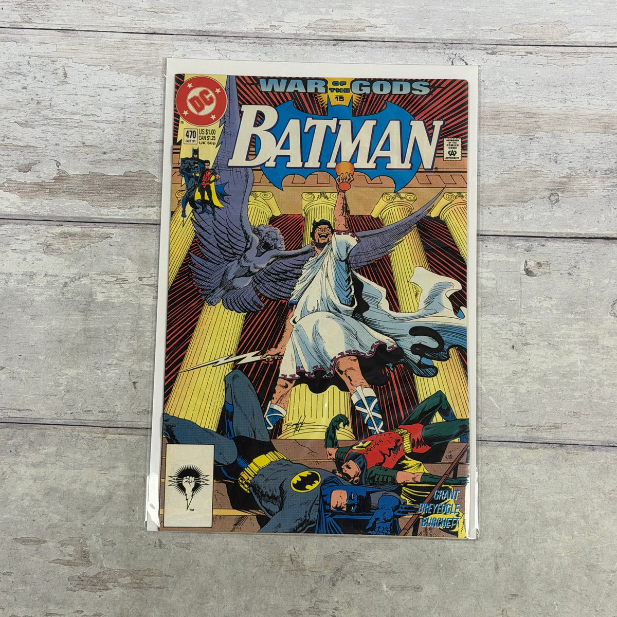 Batman #470 1991 DC Comics War of the Gods Part 15 Norm Breyfogle C-BAT-470