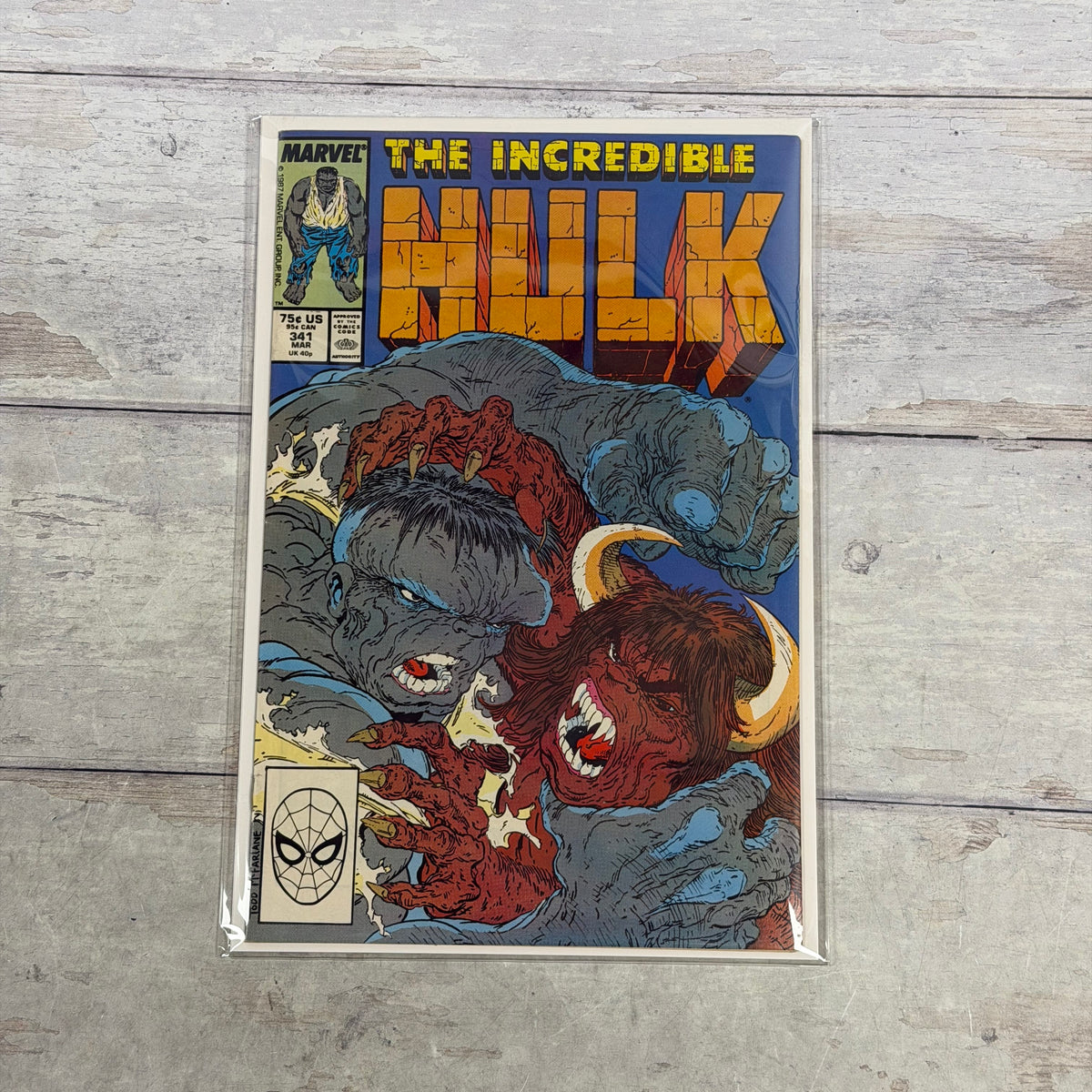 Incredible Hulk #341 1988 Todd McFarlane 1st Alan Quartermain Marvel Comics C-IH-341