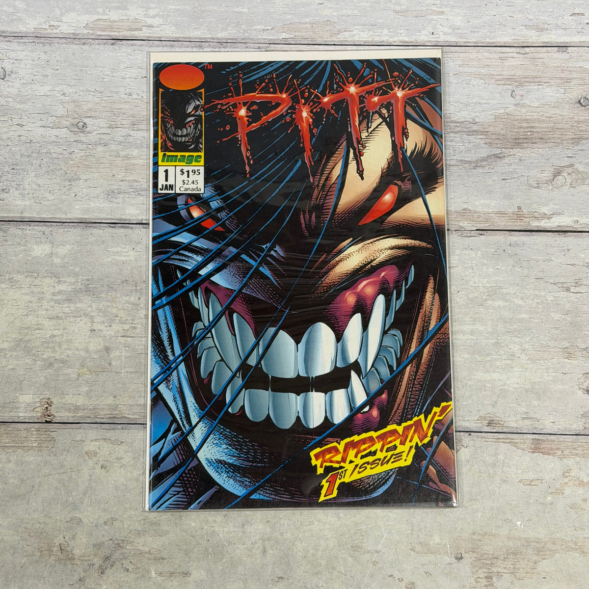 Pitt #1 1993 Image Comics Dale Keown 1st Full Appearance First Issue C-PITT-01