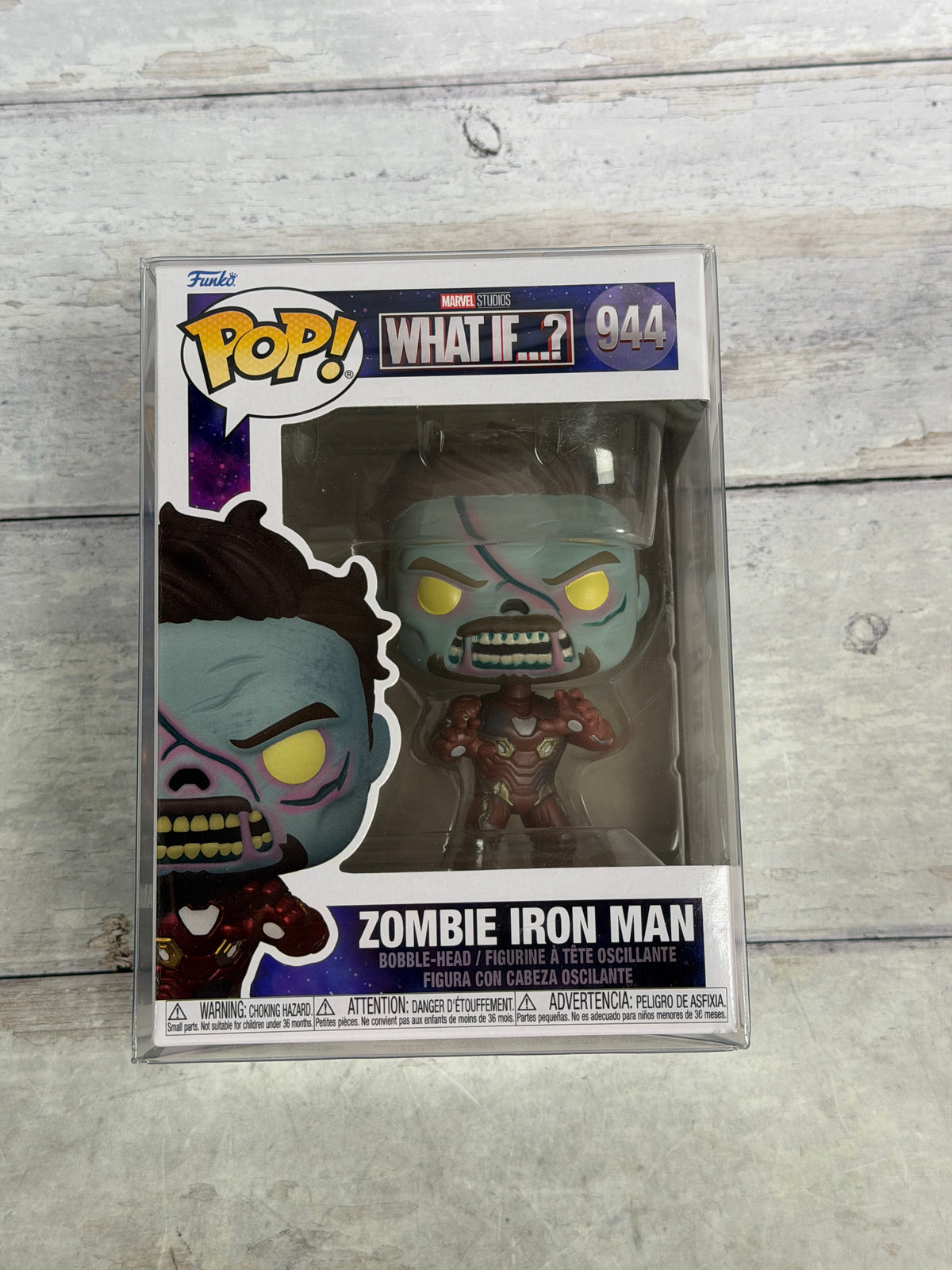 Funko Pop! Marvel What If…? Zombie Iron Man #944 Vinyl Bobble-Head