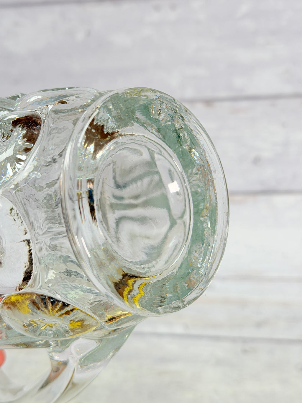 Moon & Star Clear Glass Water Pitcher MN27